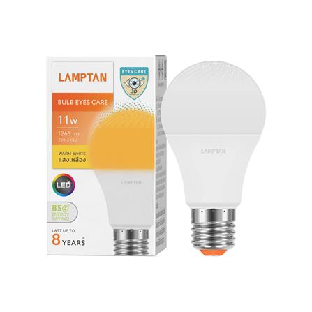 หลอด LED LAMPTAN EYES CARE 11 วัตต์ WARM WHITE E27_3