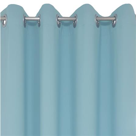 ผ้าม่าน EYELET HOME LIVING STYLE EASY UV 150X160 ซม. สีฟ้า_1