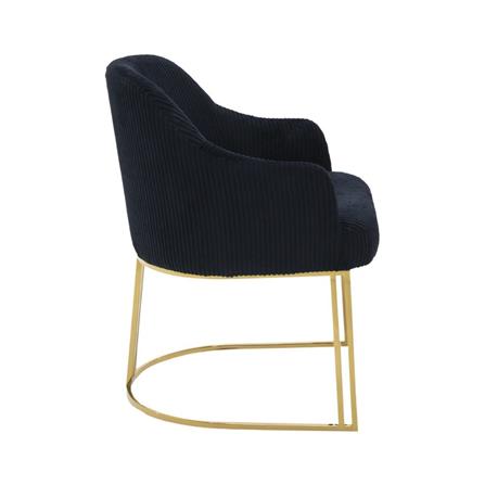 เก้าอี้ทานข้าว SB FURNITURE SALTY 19235386 สีดำ_3