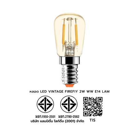 หลอด LED LAMPTAN VINTAGE FIREFIY 2 วัตต์ WARM WHITE E14_6