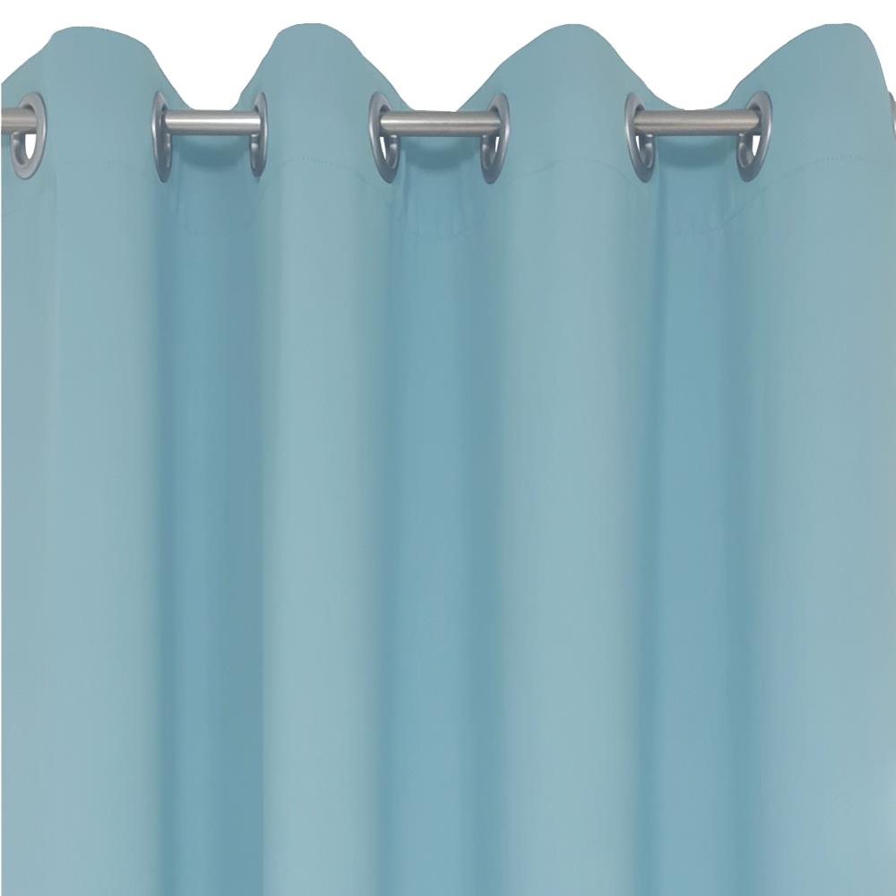 ผ้าม่าน EYELET HOME LIVING STYLE EASY UV 150X220 ซม. สีฟ้า