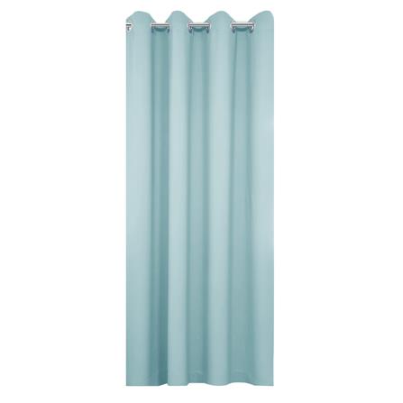 ผ้าม่าน EYELET HOME LIVING STYLE EASY UV 150X220 ซม. สีฟ้า_0