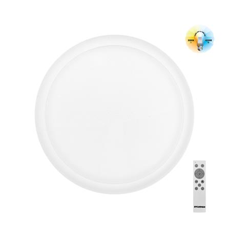 ไฟเพดาน LED SYLVANIA SPARKING SILVER 19 นิ้ว 50 วัตต์ DAYLIGHT/COOL WHITE/WARM WHITE สีขาว_0