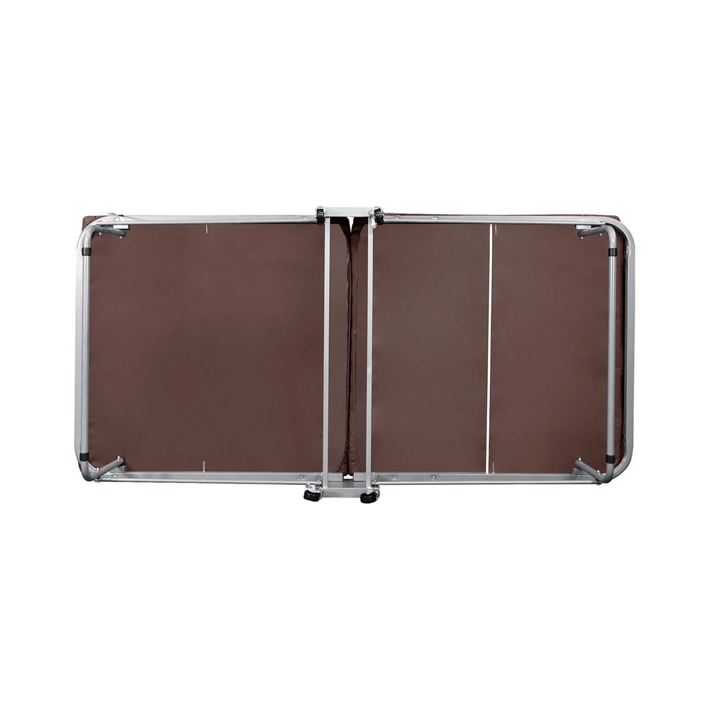 เตียงพับพร้อม TOPPER THAIBULL LT237-75H สี BROWN