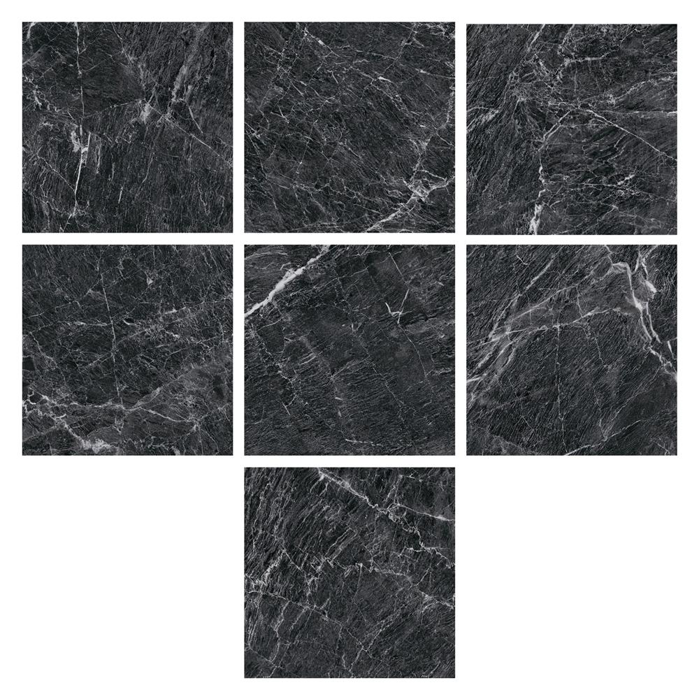 กระเบื้องพื้นพอร์ซเลน 16x16 นิ้ว COTTO เฮอริเคน ดำ PM 0.96 ตร.ม.