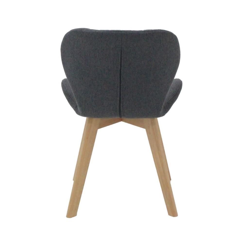 เก้าอี้ทานข้าว SB FURNITURE YEARLING 19235476 สีเทาเข้ม