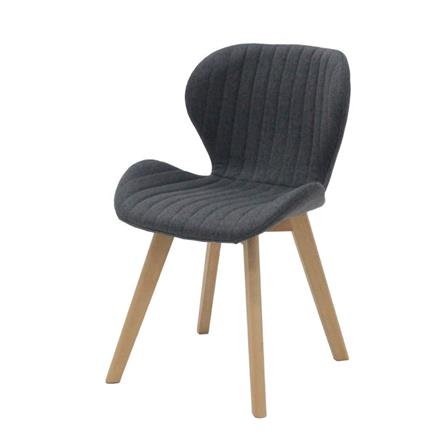 เก้าอี้ทานข้าว SB FURNITURE YEARLING 19235476 สีเทาเข้ม_0