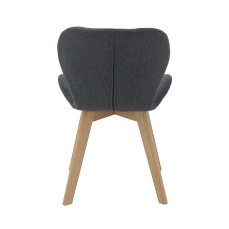 เก้าอี้ทานข้าว SB FURNITURE YEARLING 19235476 สีเทาเข้ม_4