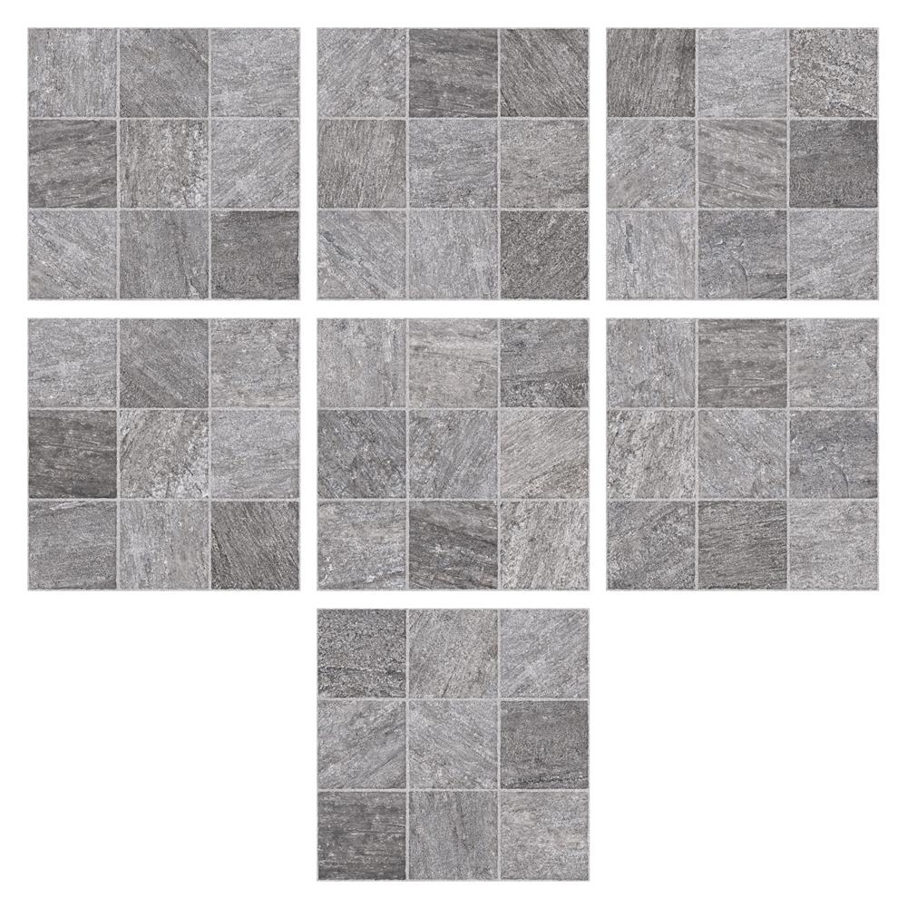 กระเบื้องพื้นพอร์ซเลน 16x16 นิ้ว COTTO โดเนคา เทา PM 0.96 ตร.ม.