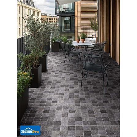 กระเบื้องพื้นพอร์ซเลน 16x16 นิ้ว COTTO โดเนคา เทา PM 0.96 ตร.ม._5