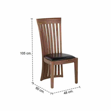 เก้าอี้ทานข้าว SB FURNITURE HARBYN 19126065 สีดำ_5