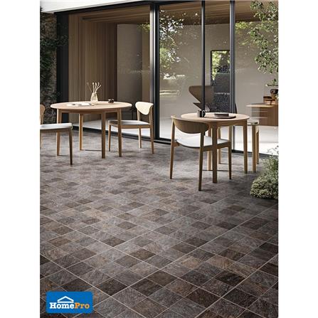 กระเบื้องพื้นพอร์ซเลน 16x16 นิ้ว COTTO โดเนคา น้ำตาล PM 0.96 ตร.ม._5