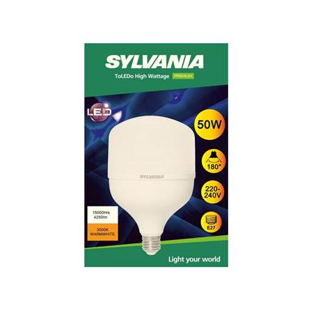 หลอด LED SYLVANIA HIGH WATT 50 วัตต์ WARM WHITE E27_1