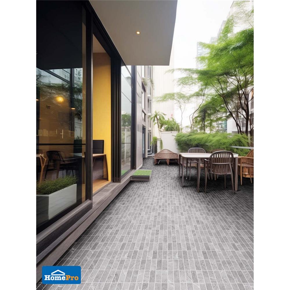 กระเบื้องพื้นพอร์ซเลน 16x16 นิ้ว COTTO มาริโนว่า เทา PM 0.96 ตร.ม.