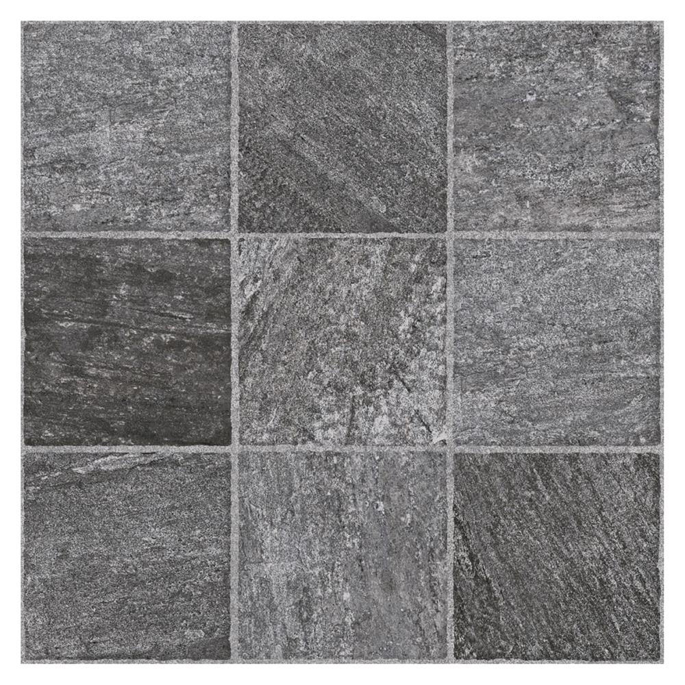 กระเบื้องพื้นพอร์ซเลน 16x16 นิ้ว COTTO โดเนคา เทาเข้ม PM 0.96 ตร.ม.