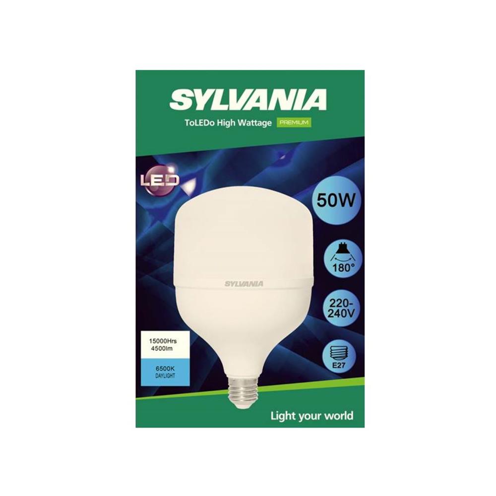 หลอด LED SYLVANIA HIGH WATT 50 วัตต์ DAYLIGHT E27