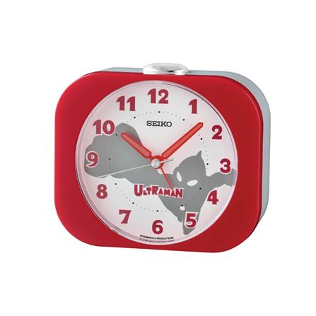 นาฬิกาปลุก SEIKO CLOCKS QHE913R 3.8X4.1 นิ้ว สีแดง_0