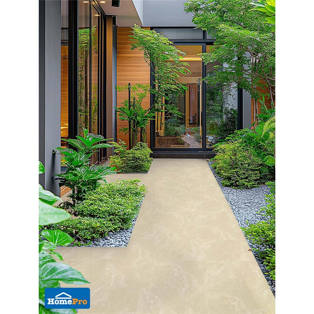 กระเบื้องพื้นพอร์ซเลน 16x16 นิ้ว COTTO อ๊อตโตวา เบจ PM 0.96 ตร.ม.