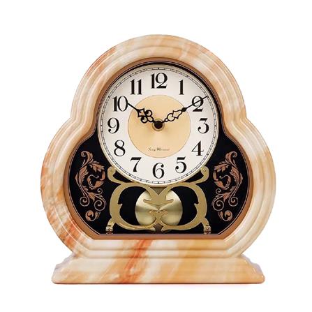 นาฬิกาตั้งโต๊ะ INTERY CT027C009_16 8.66x10.24 นิ้ว สีครีม_0