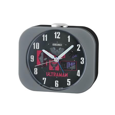 นาฬิกาปลุก SEIKO CLOCKS QHE913N 3.8X4.1 นิ้ว สีเทา