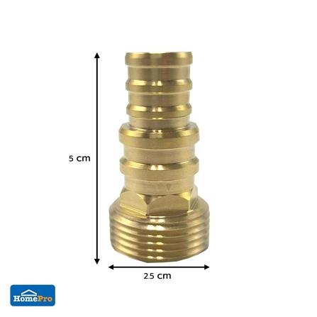 ข้อต่อทองเหลืองหางปลา SPRING BR-HC-34 3/4 นิ้ว_3