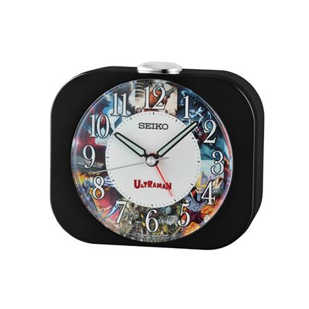 นาฬิกาปลุก SEIKO CLOCKS QHE913K 3.8X4.1 นิ้ว สีดำ