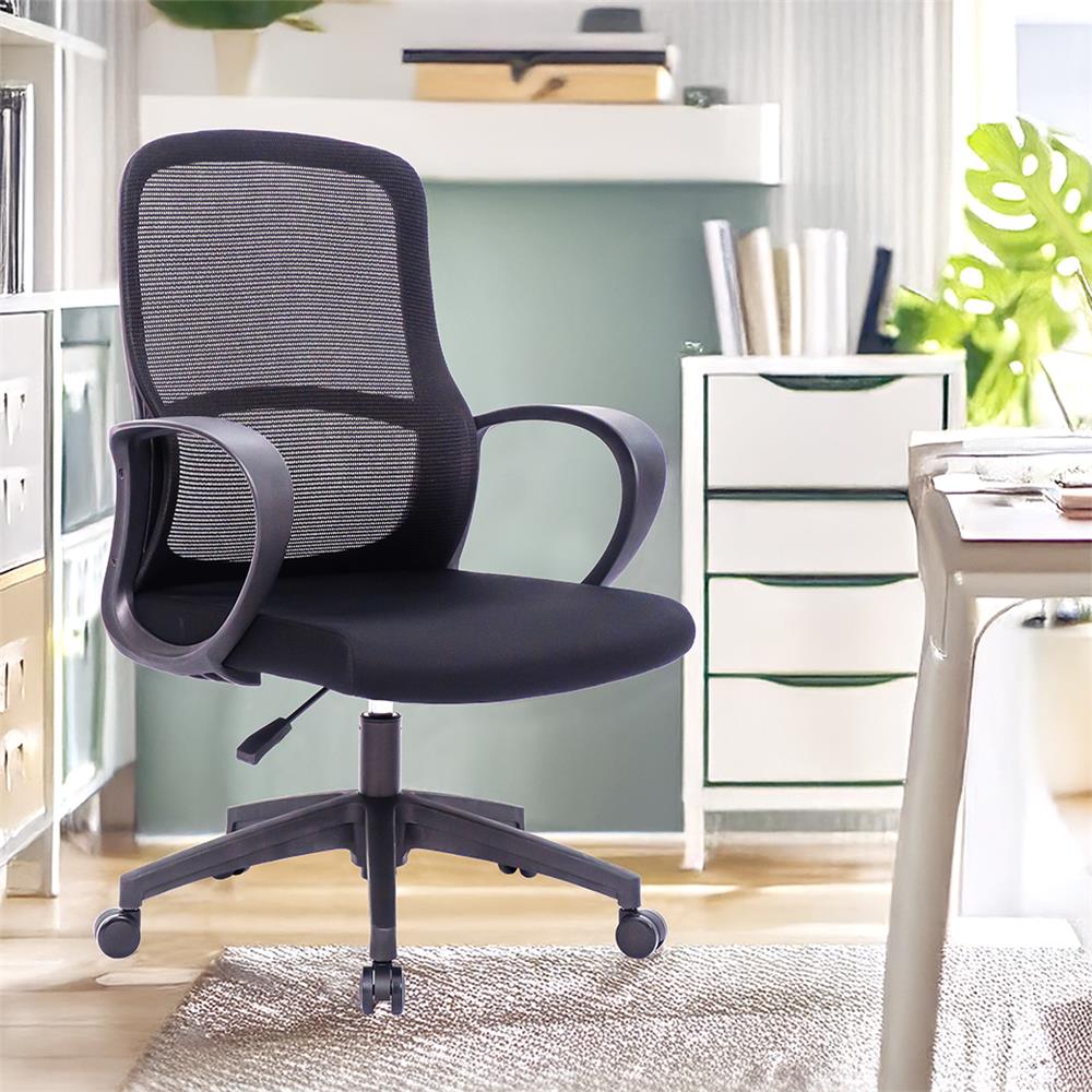 เก้าอี้สำนักงาน U-RODECOR NAILA สีดำ