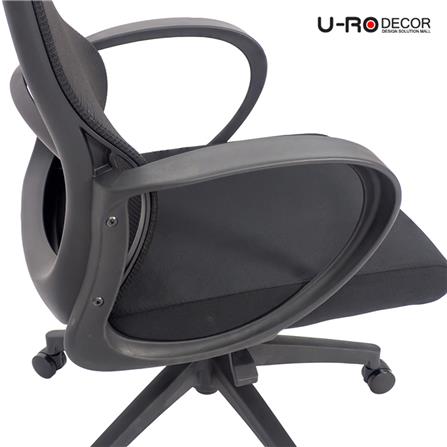 เก้าอี้สำนักงาน U-RODECOR NAILA สีดำ_2