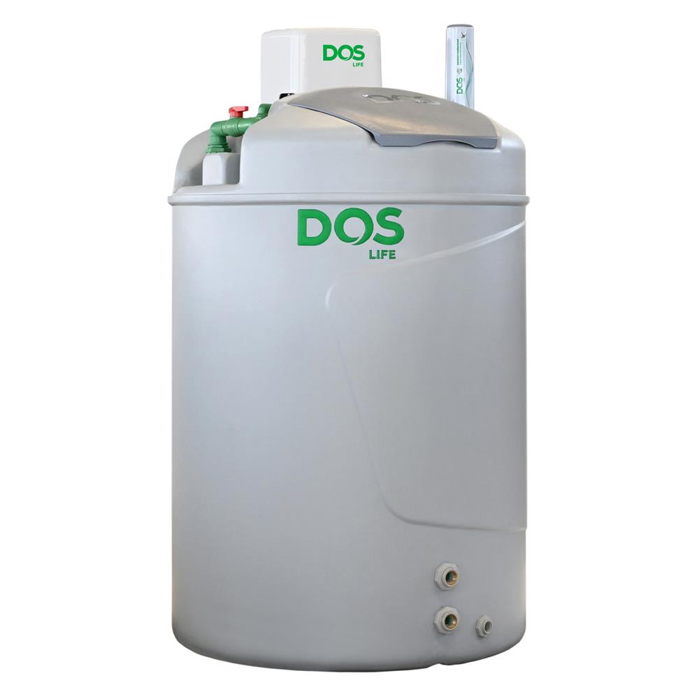 ถังเก็บน้ำ DOS WATER PAC DX5 1000 ลิตร+ปั๊ม HITACHI WMP200XX2 200 วัตต์+เครื่องกรองน้ำใช้ DUPONT สีเทา