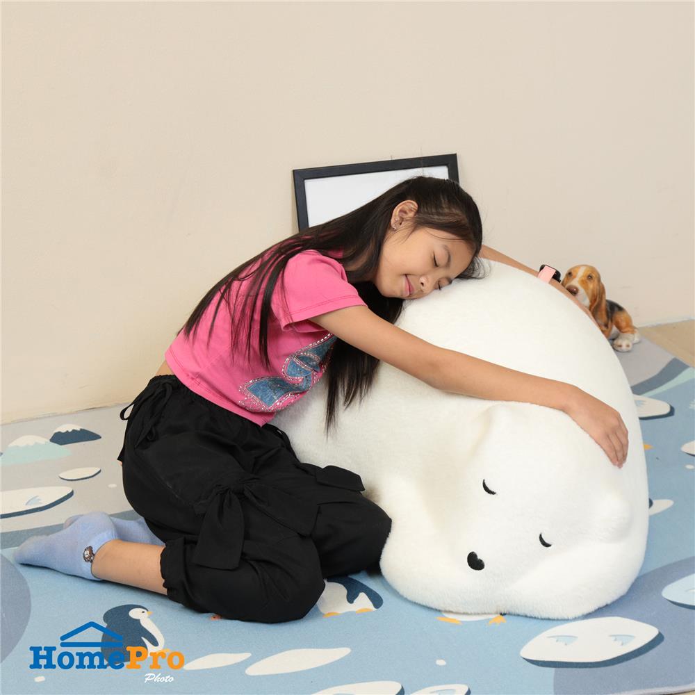 เบาะรองนั่ง SNAZZ POLAR 21X36 นิ้ว สีขาว