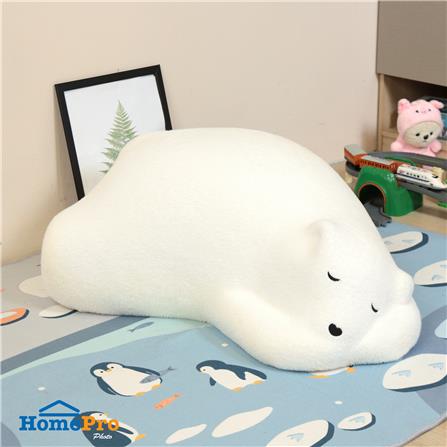 เบาะรองนั่ง SNAZZ POLAR 21X36 นิ้ว สีขาว_5