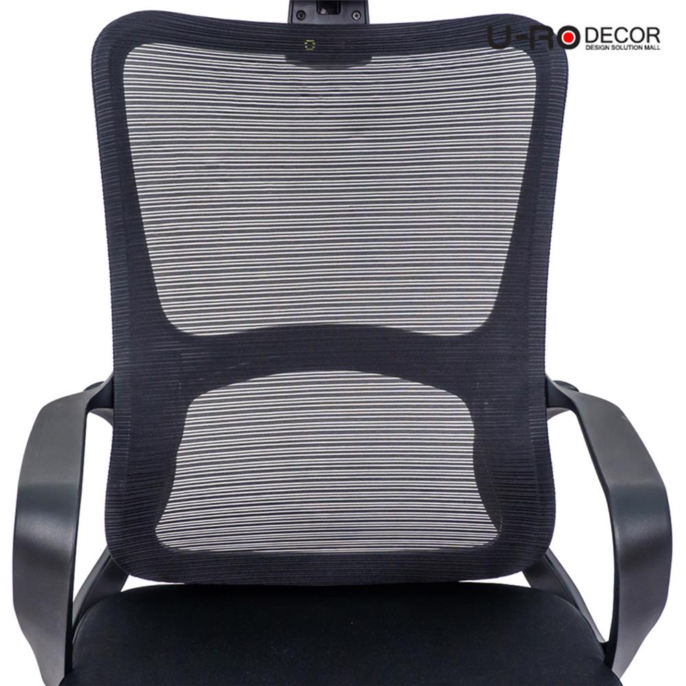 เก้าอี้สำนักงาน U-RODECOR NYLA สีดำ