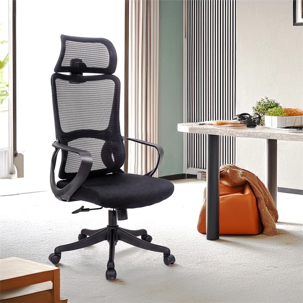 เก้าอี้สำนักงาน U-RODECOR NYLA สีดำ