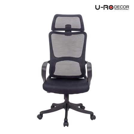 เก้าอี้สำนักงาน U-RODECOR NYLA สีดำ_1