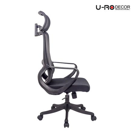 เก้าอี้สำนักงาน U-RODECOR NYLA สีดำ_2