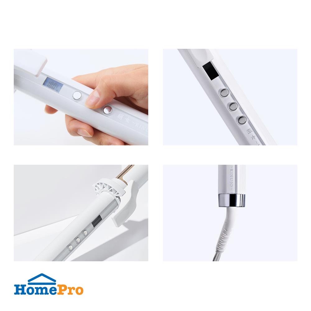 เครื่องม้วนผม KINUJO KC32N สีขาว