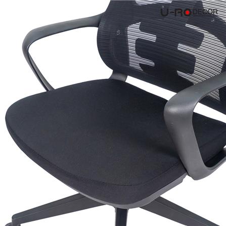 เก้าอี้สำนักงาน U-RODECOR NORA สีดำ_2