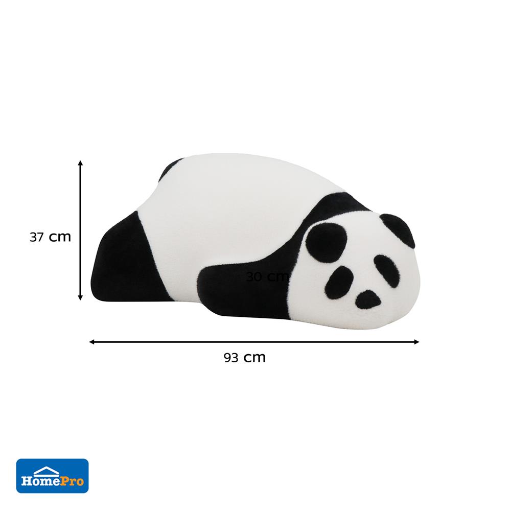 เบาะรองนั่ง SNAZZ PANDA 24X36 นิ้ว สีขาว/ดำ