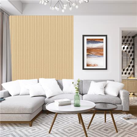 แผ่นผนัง PS LINEDEKOR DL001-28HS 12x1.2x300 ซม. สีบีชด้าน_2