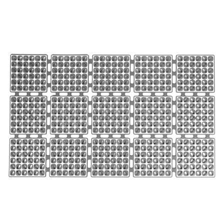 แผ่นกันลื่น HOME LIVING STYLE WAFFLE 40X66 ซม. สีเทา_0