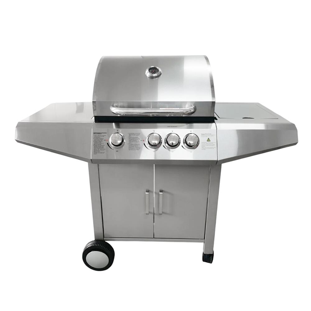 เตา BBQ แก๊ส 3 หัว และเตาด้านข้าง SPRING NOVAGRILL DELUXE