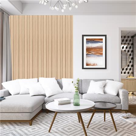 แผ่นผนัง PS LINEDEKOR DL003-19 12x1.2x300 ซม. สีบีช_2