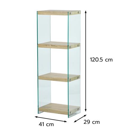 ชั้นวางของโล่ง 4 ชั้น FURDINI GLOSS 41 ซม. สี NATURAL_9