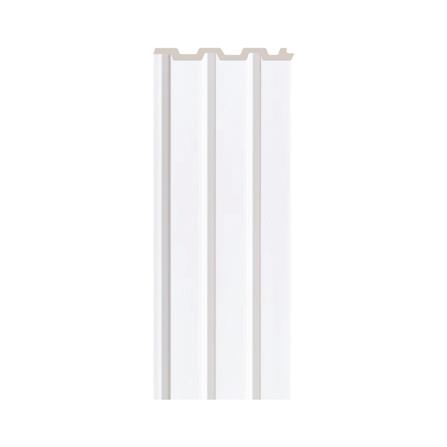 แผ่นผนัง PS LINEDEKOR DL001-18 12x1.2x300 ซม. สีขาว_1