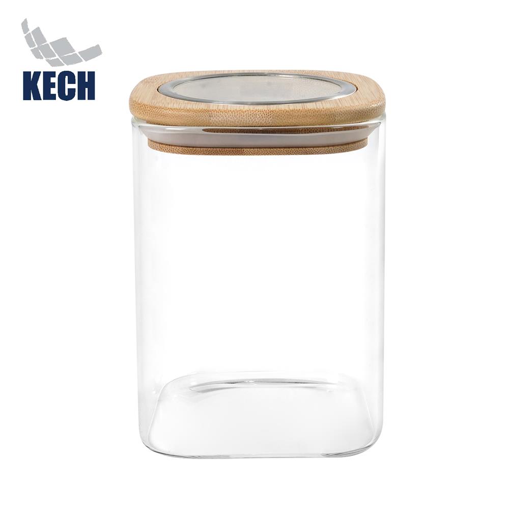 ขวดโหลแก้วโบโรซิลิเกตฝาดึง 950 มล. KECH CLAIRE