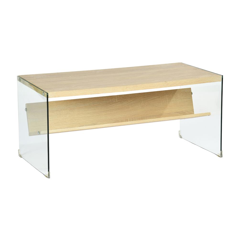 โต๊ะกลาง FURDINI GLOSS 100 ซม. สี NATURAL