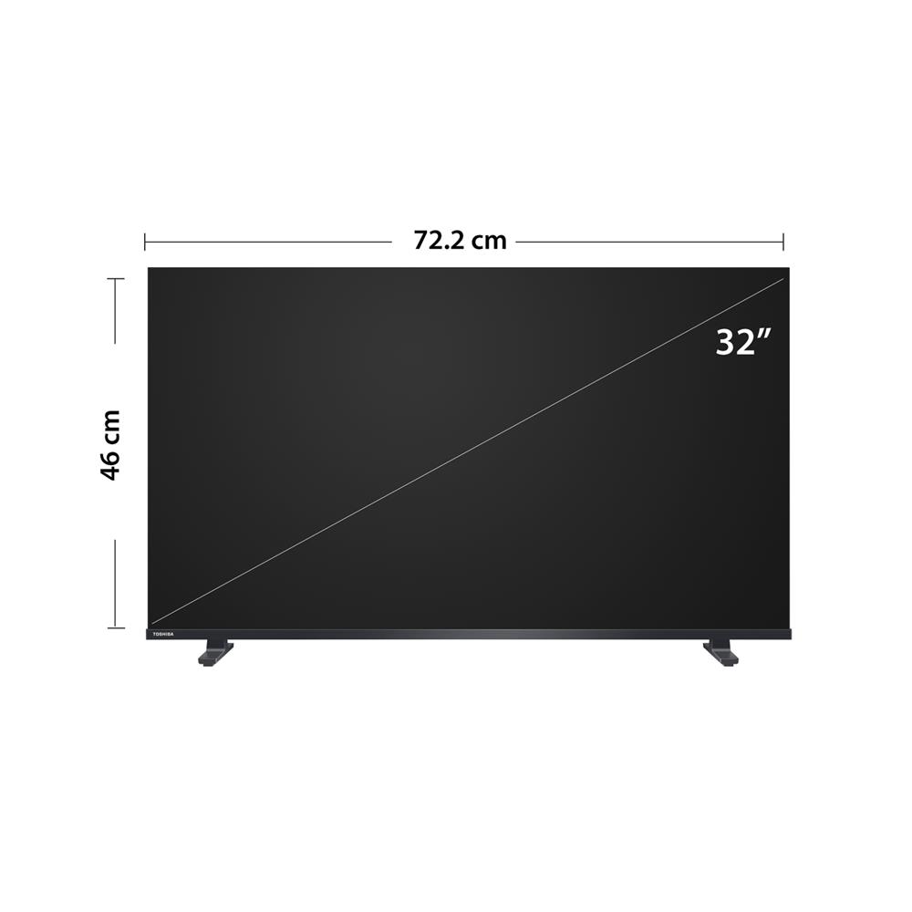 ทีวีแอลอีดี 32 นิ้ว TOSHIBA (HD, LED, VIDAA) 32V35RP