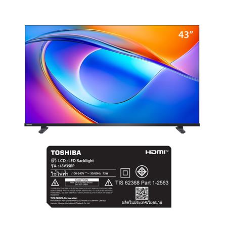 ทีวีแอลอีดี 43 นิ้ว TOSHIBA (FULL HD, LED, VIDAA) 43V35RP_7