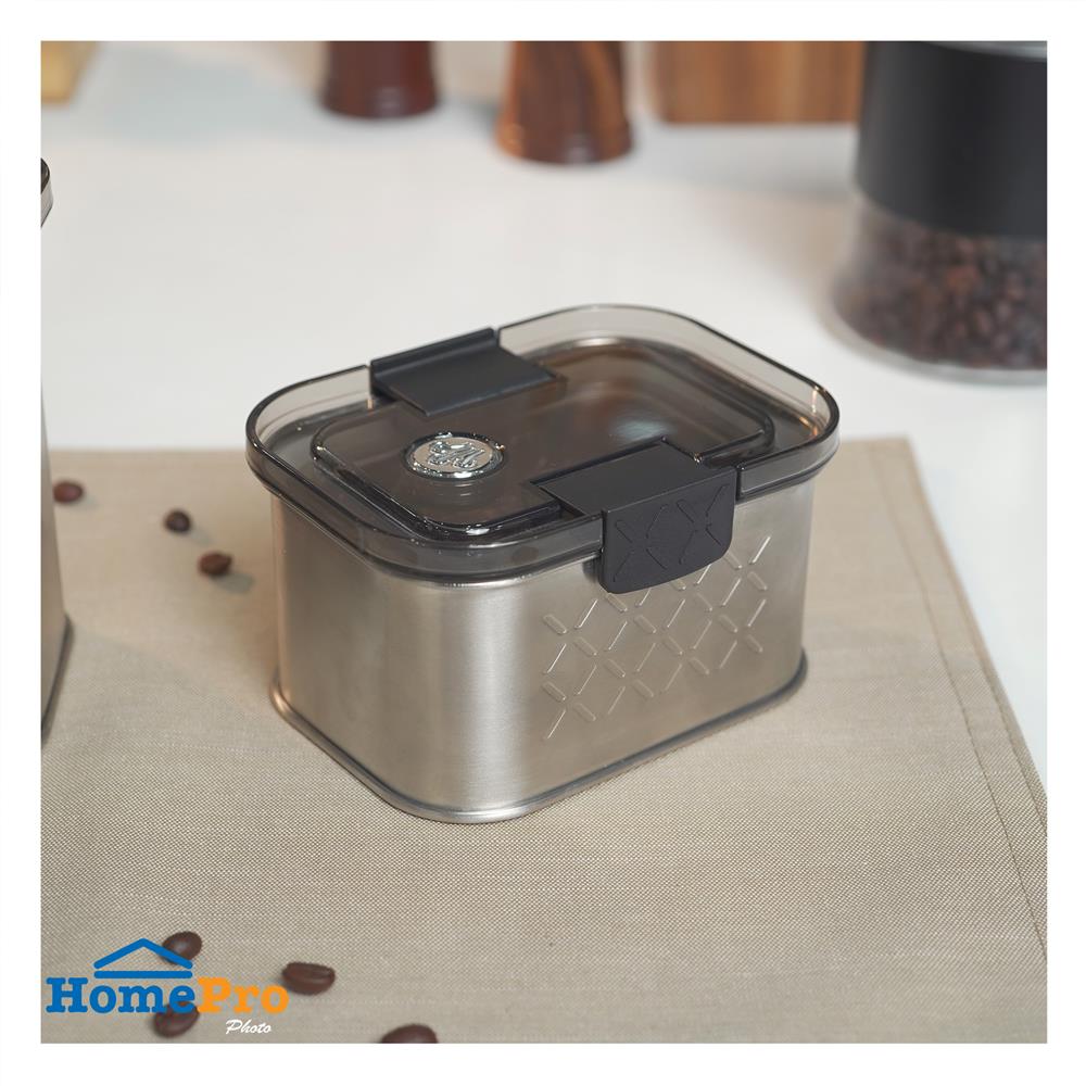 ขวดโหลสเตนเลสฝาล็อก 500 มล. KECH COFFEE AROMA