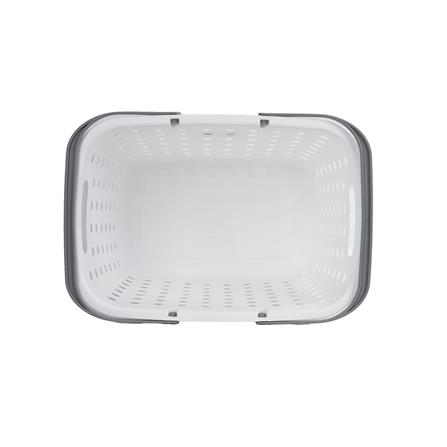 ตะกร้าผ้าเหลี่ยมหูหิ้ว PLIM OLEN SIZE M สีขาว_3